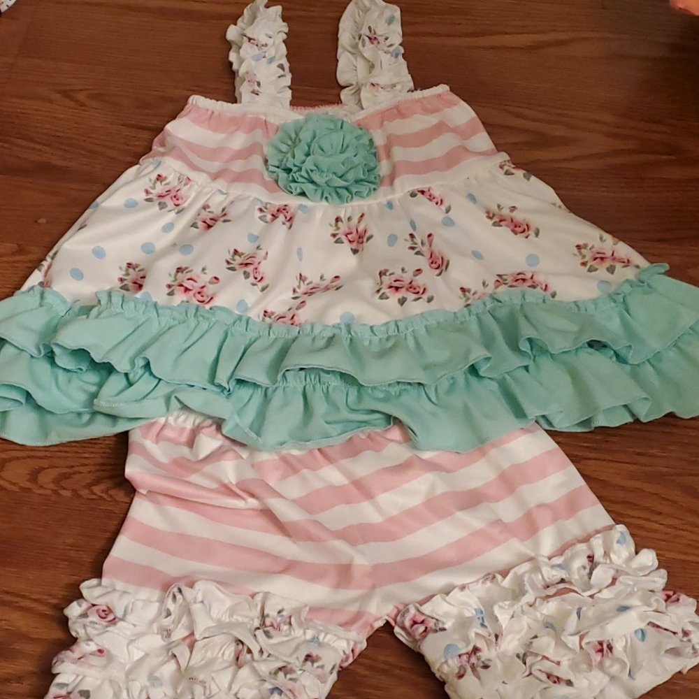 Nwot girls botique outfit